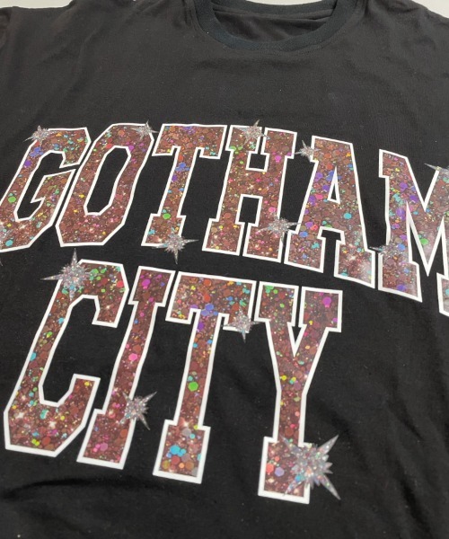 GALLIS ADDICTION（ガリスアディクション）の「GA GLITTER-COLLEGE L/S TEE/カレッジロゴ ロンT（Tシャツ/カットソー・メンズ・ホワイト/ブラック・M/L）」の22枚目の写真