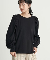 earth music&ecology | パワ-ショルダーカットプルオーバー ＊(Tシャツ/カットソー)