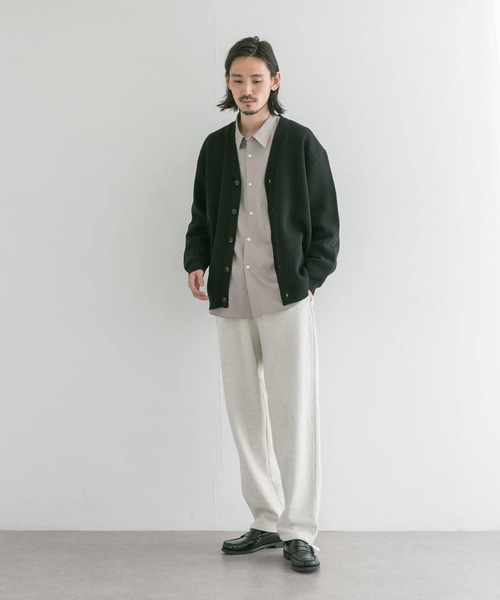 URBAN RESEARCH(アーバンリサーチ)の「ミラノリブカーディガン(カーディガン/ボレロ・メンズ・ブルー系その他/ブラック/グレー系その他・MEDIUM/LARGE)」の8枚目の写真