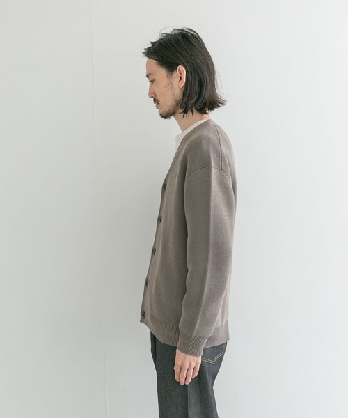 URBAN RESEARCH(アーバンリサーチ)の「ミラノリブカーディガン(カーディガン/ボレロ・メンズ・ブルー系その他/ブラック/グレー系その他・MEDIUM/LARGE)」の10枚目の写真