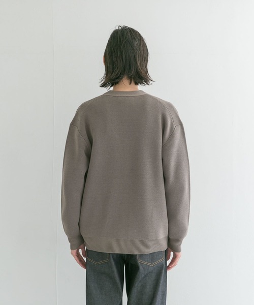 URBAN RESEARCH(アーバンリサーチ)の「ミラノリブカーディガン(カーディガン/ボレロ・メンズ・ブルー系その他/ブラック/グレー系その他・MEDIUM/LARGE)」の11枚目の写真