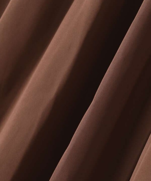 N.（N. Natural Beauty Basic）（エヌエヌナチュラルビューティーベーシック）の「タック入りタフタワンピース（ワンピース・レディース・ブラック/ブラウン/イエロー・MEDIUM）」の19枚目の写真