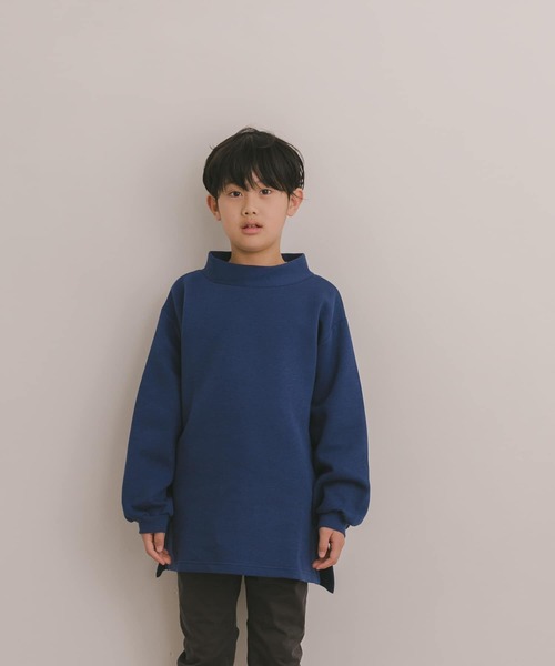 FORK&SPOON(フォークアンドスプーン)の「FORK&SPOON ダンボールオフタートルカットソー(KIDS)(Tシャツ/カットソー・キッズ・ホワイト系その他/ブルー系その他・90/120/105/150/135)」の9枚目の写真