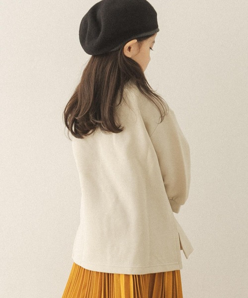 FORK&SPOON(フォークアンドスプーン)の「FORK&SPOON ダンボールオフタートルカットソー(KIDS)(Tシャツ/カットソー・キッズ・ホワイト系その他/ブルー系その他・90/120/105/150/135)」の5枚目の写真