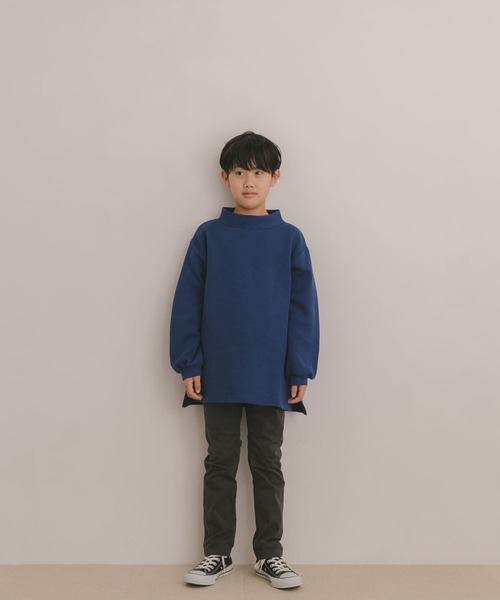 FORK&SPOON(フォークアンドスプーン)の「FORK&SPOON ダンボールオフタートルカットソー(KIDS)(Tシャツ/カットソー・キッズ・ホワイト系その他/ブルー系その他・90/120/105/150/135)」の14枚目の写真