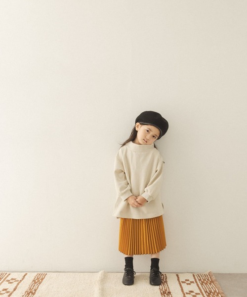 FORK&SPOON(フォークアンドスプーン)の「FORK&SPOON ダンボールオフタートルカットソー(KIDS)(Tシャツ/カットソー・キッズ・ホワイト系その他/ブルー系その他・90/120/105/150/135)」の18枚目の写真
