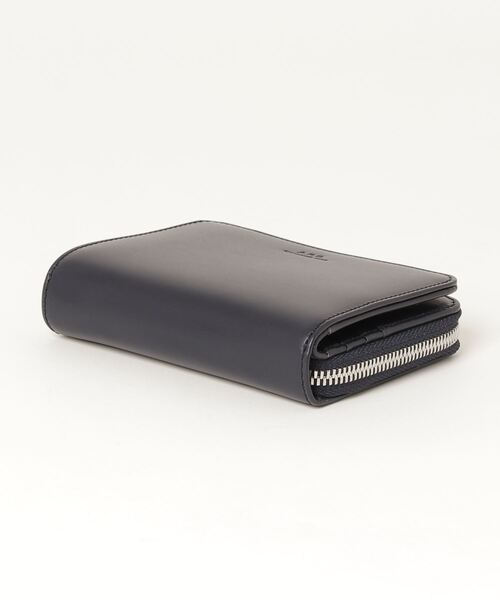 A.P.C.(アーペーセー)の「アーペーセー エマニュエル コンパクト フルジップ 財布 A.P.C. Emmanuelle ROUND FASTNER WALLET(財布・レディース・ブラック/ダークネイビー/ダークブラウン・FREE)」の9枚目の写真