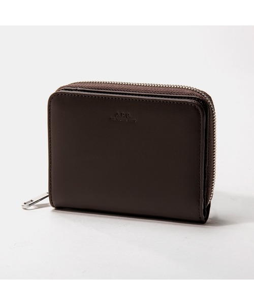 A.P.C.(アーペーセー)の「アーペーセー エマニュエル コンパクト フルジップ 財布 A.P.C. Emmanuelle ROUND FASTNER WALLET(財布・レディース・ブラック/ダークネイビー/ダークブラウン・FREE)」の13枚目の写真