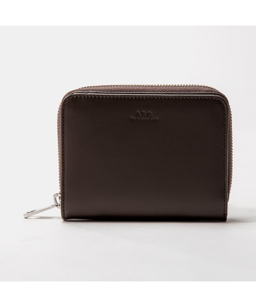 A.P.C.(アーペーセー)の「アーペーセー エマニュエル コンパクト フルジップ 財布 A.P.C. Emmanuelle ROUND FASTNER WALLET(財布・レディース・ブラック/ダークネイビー/ダークブラウン・FREE)」の14枚目の写真