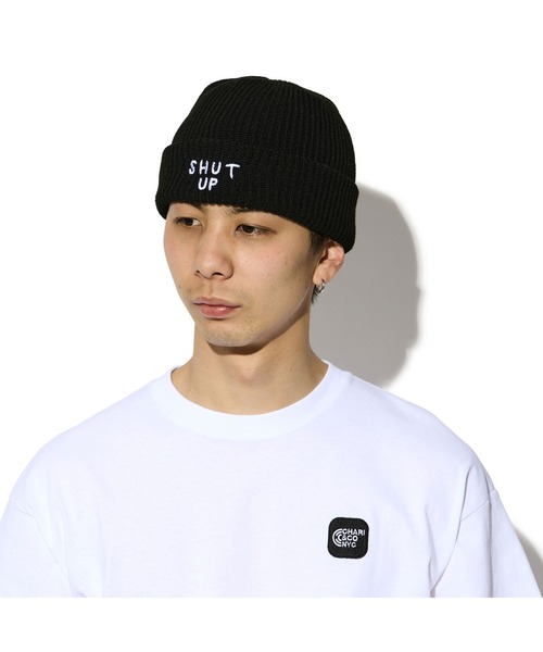 CHARI&CO（チャリアンドコー）の「CHARI&CO CARRYING THE TORCH TEE Tシャツ（ニットキャップ/ビーニー・メンズ・ブラック/ライトブラウン・FREE）」の7枚目の写真