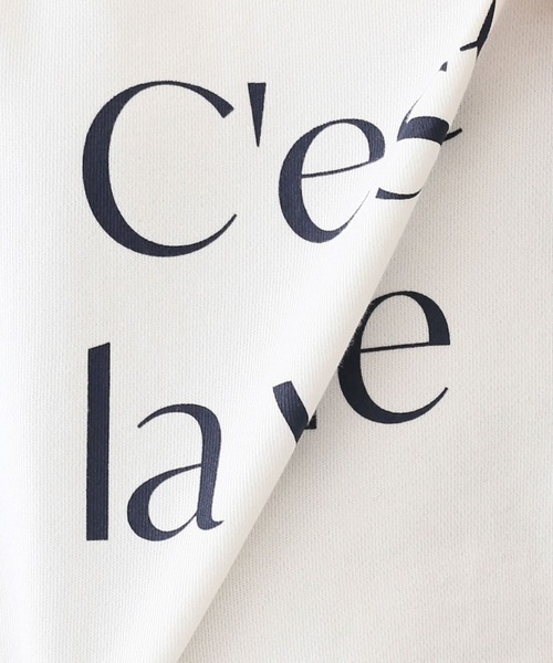 SLOBE IENA（スローブイエナ）の「ロゴスウェット【手洗い可能】◆（スウェット・レディース・ネイビー/グリーン/ホワイト・FREE）」の9枚目の写真