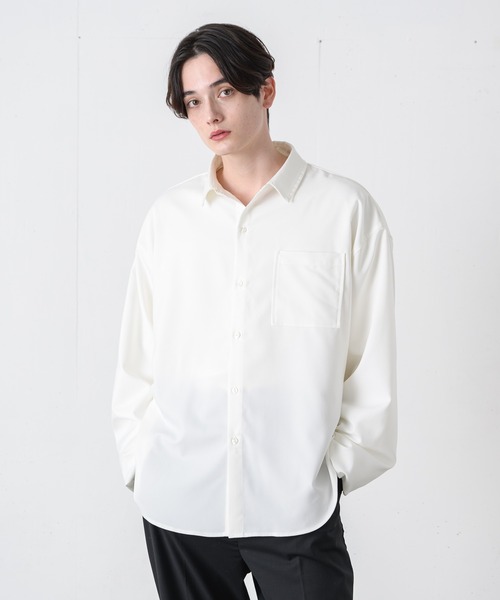 EDEL(エーデル)の「EDEL - 袖が絞れるタイ付きシャツ(シャツ/ブラウス・メンズ・ホワイト/チェック・MEDIUM/LARGE)」の9枚目の写真