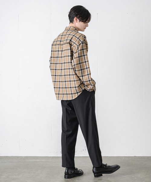 EDEL(エーデル)の「EDEL - 袖が絞れるタイ付きシャツ(シャツ/ブラウス・メンズ・ホワイト/チェック・MEDIUM/LARGE)」の20枚目の写真