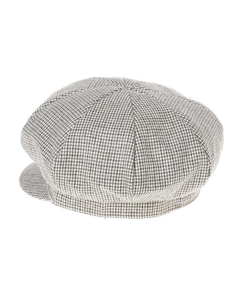 INGNI（イング）の「柄キャスケット／千鳥格子柄あり（ハット・レディース・その他11/チェック・ONE SIZE）」の9枚目の写真