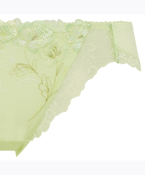 TRIUMPH（トリンプ）の「天使のブラ スリムライン534 レギュラーショーツTR534 Hikini（ショーツ・レディース・ブラック/グリーン/パープル/ピンク・L/3L/M/LL）」の12枚目の写真