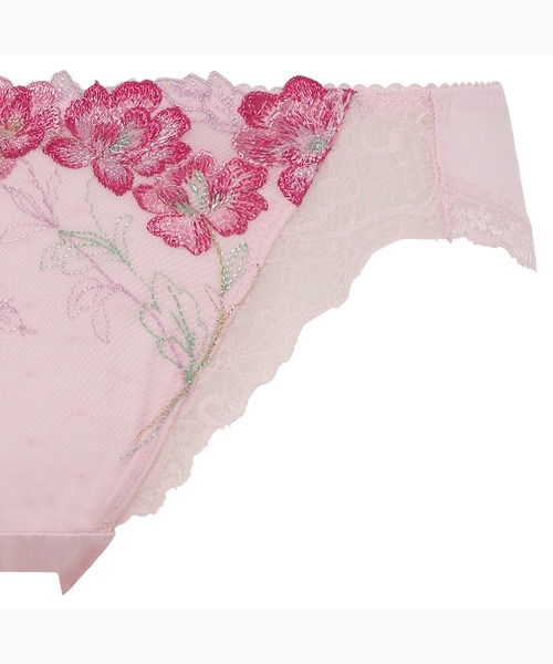 TRIUMPH（トリンプ）の「天使のブラ スリムライン534 レギュラーショーツTR534 Hikini（ショーツ・レディース・ブラック/グリーン/パープル/ピンク・L/3L/M/LL）」の9枚目の写真