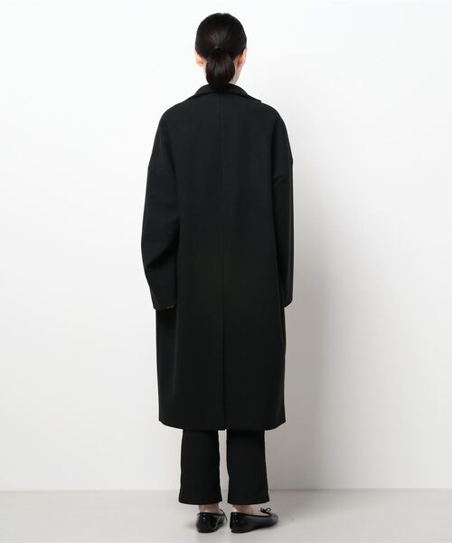 SALON adam et rope'（サロン アダム エ ロペ）の「チェスターフィールドコート（チェスターコート・レディース・ブラック系その他/ブラック/キナリ・S/M）」の5枚目の写真