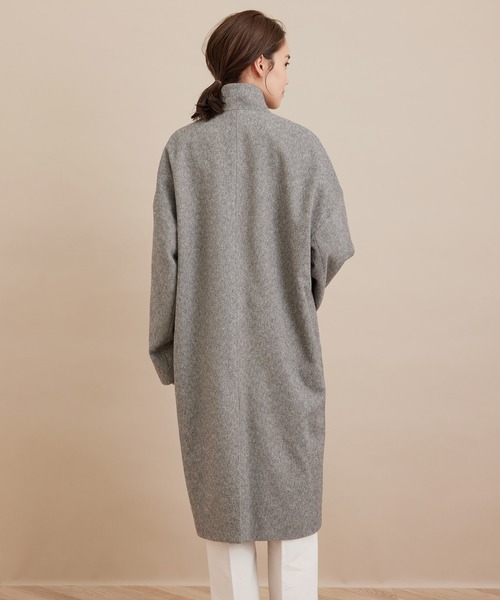 SALON adam et rope'（サロン アダム エ ロペ）の「チェスターフィールドコート（チェスターコート・レディース・ブラック系その他/ブラック/キナリ・S/M）」の22枚目の写真