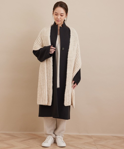 SALON adam et rope'（サロン アダム エ ロペ）の「チェスターフィールドコート（チェスターコート・レディース・ブラック系その他/ブラック/キナリ・S/M）」の10枚目の写真