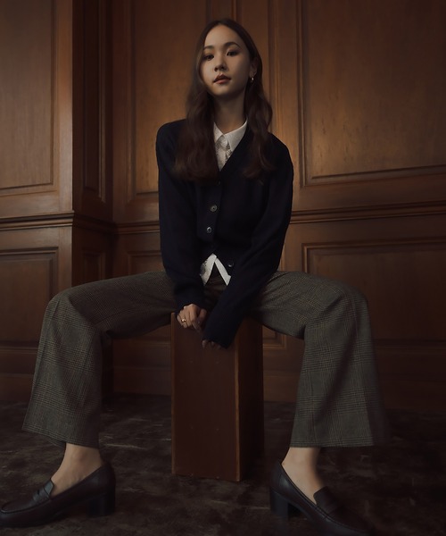 RANDEBOO(ランデブー)の「Preppy old pants パンツ販売(その他パンツ・レディース・チェック/グレー・FREE)」の2枚目の写真