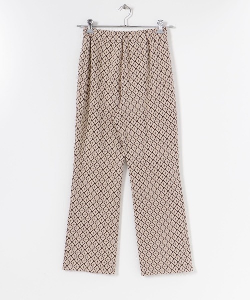 ITEMS URBANRESEARCH(アイテムズ アーバンリサーチ)の「カットジャガードパンツ(その他パンツ・レディース・ブラック/アイボリー・FREE)」の21枚目の写真