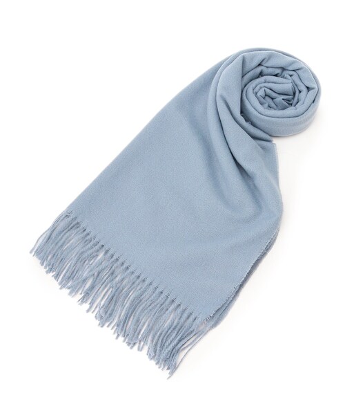 DRESKIP（ドレスキップ）の「◆カシミヤタッチ無地ストール（ストール/ショール・レディース・ライトブルー/ブラック/サンドベージュ/ブラウン系その他/ピンク系・00）」の4枚目の写真