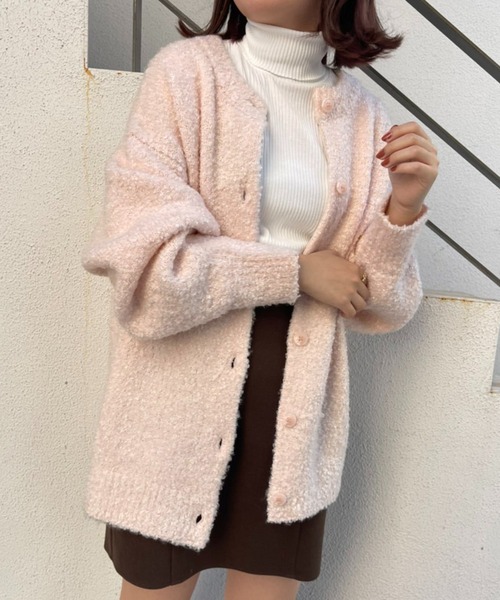 one after another NICE CLAUP(ワンアフターアナザーナイスクラップ)の「リブカットタートル(Tシャツ/カットソー・レディース・ブラック/レッド/オフホワイト/杢グレー・FREE)」の21枚目の写真