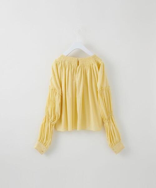 CITEN（シテン）の「＜CITEN（シテン）＞ソデ ボリューム ギャザー ブラウス（シャツ/ブラウス・レディース・ホワイト/ブラック/イエロー・FREE）」の18枚目の写真