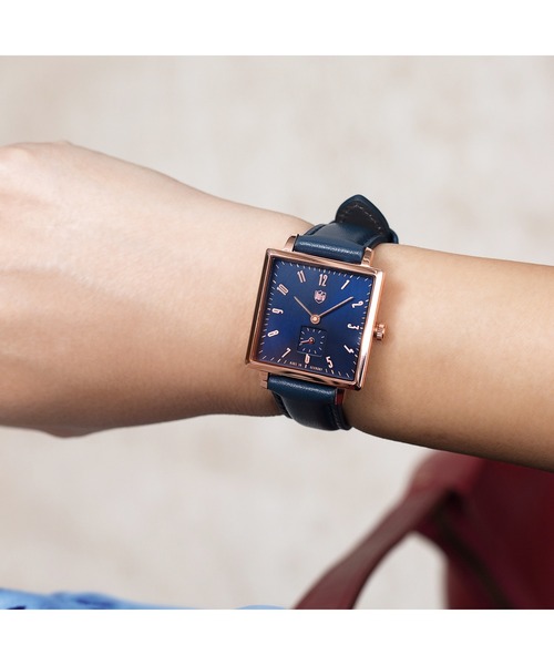 DUFA（ドゥッファ）の「DUFA Gropius Square 腕時計 DF-7025-02