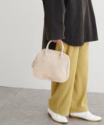 PUAL CE CIN | PIG SUEDE BOSTON／レザーボストン(ハンドバッグ)