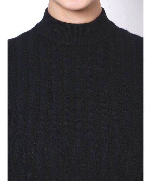 RESEXXY(リゼクシー)の「ハイネックパワショルニットトップス(ニット/セーター・レディース・ブラック/アイボリー/グリーン・FREE)」の11枚目の写真