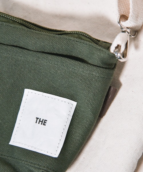 THE（ザ）の「【THE（ザ）】THE GADGET CANVAN BAG/キャンバス/ショルダーバッグ/サコッシュ（ショルダーバッグ・レディース・ホワイト/ブラック/ネイビー/レッド/オリーブ/オレンジ・ONE SIZE）」の13枚目の写真