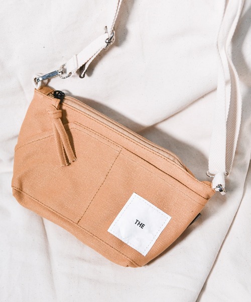 THE（ザ）の「【THE（ザ）】THE GADGET CANVAN BAG/キャンバス/ショルダーバッグ/サコッシュ（ショルダーバッグ・レディース・ホワイト/ブラック/ネイビー/レッド/オリーブ/オレンジ・ONE SIZE）」の10枚目の写真