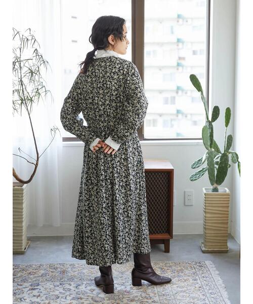 AMERICAN HOLIC(アメリカンホリック)の「スタンドカラーサテンワンピース(ワンピース・レディース・その他14/ドット・L/M)」の11枚目の写真