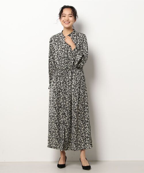 AMERICAN HOLIC(アメリカンホリック)の「スタンドカラーサテンワンピース(ワンピース・レディース・その他14/ドット・L/M)」の6枚目の写真