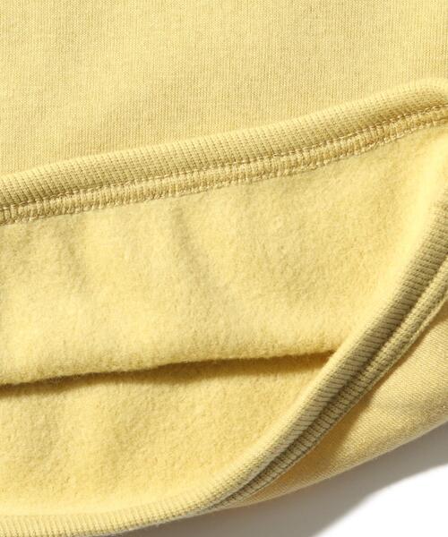 SHOO・LA・RUE（シューラルー）の「◆【90-140cm/速乾】CVC裏起毛ステッチ刺繍プルオーバー（スウェット・キッズ・イエロー/グリーン/ダークオレンジ・11/10/12/13/14/09）」の12枚目の写真