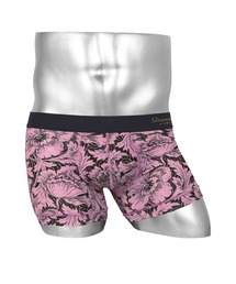 Gravevault（グレイブボールト）の「Gravevault グレイブボールト ボクサーパンツ ショート メンズ アンダーウェア 男性下着 ツルツル 花柄 フラワー 国産 日本製（ボクサーパンツ）」