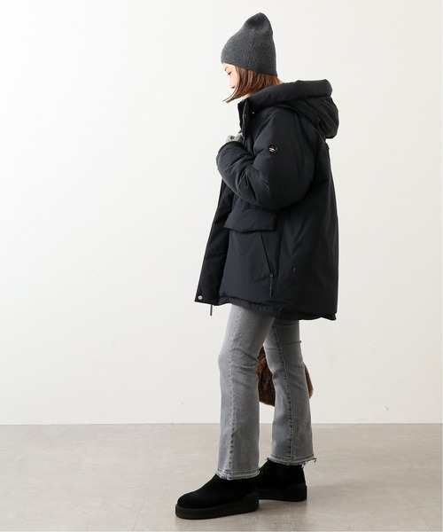 YDOT（ワイドット）の「【Y(DOT) by NORDISK】別注 ダウンジャケット（ダウンジャケット/コート・レディース・ブラック/アイボリー・38/36）」の5枚目の写真