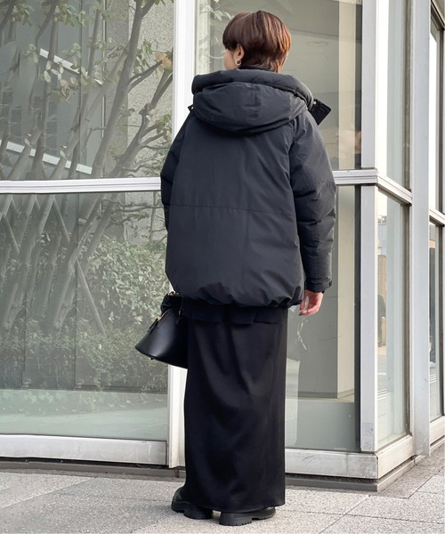 YDOT（ワイドット）の「【Y(DOT) by NORDISK】別注 ダウンジャケット（ダウンジャケット/コート・レディース・ブラック/アイボリー・38/36）」の10枚目の写真