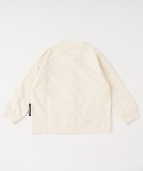 CIAOPANIC TYPY(チャオパニックティピー)の「【KIDS】裏起毛スナップカーディガン(カーディガン/ボレロ・キッズ・ブラック/ピンク/カーキ/アイボリー・X-LARGE/LARGE/XX-LARGE/MEDIUM/SMALL)」の7枚目の写真