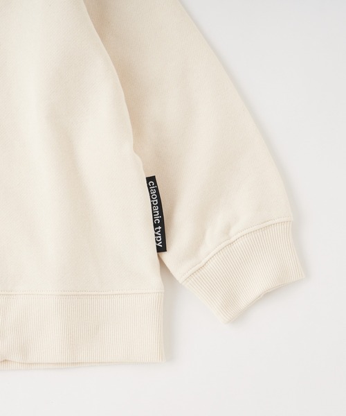 CIAOPANIC TYPY(チャオパニックティピー)の「【KIDS】裏起毛スナップカーディガン(カーディガン/ボレロ・キッズ・ブラック/ピンク/カーキ/アイボリー・X-LARGE/LARGE/XX-LARGE/MEDIUM/SMALL)」の12枚目の写真