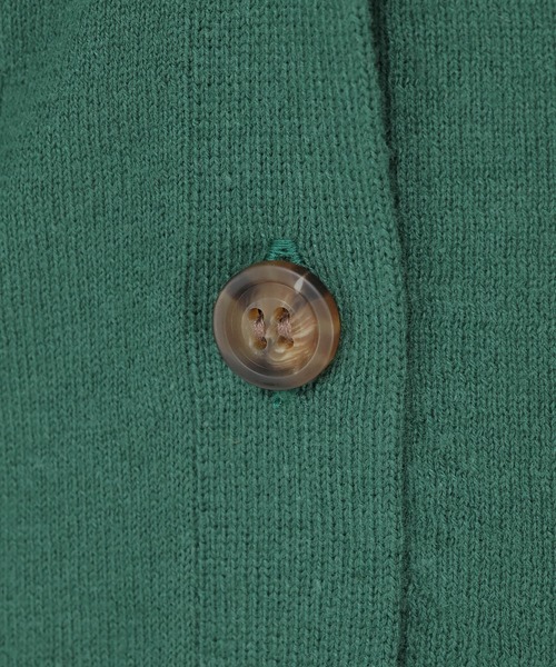 ikka（イッカ）の「V襟ロングカーディガン（カーディガン/ボレロ・レディース・ブラック/ベージュ/オフホワイト/グリーン・S/M/L）」の16枚目の写真