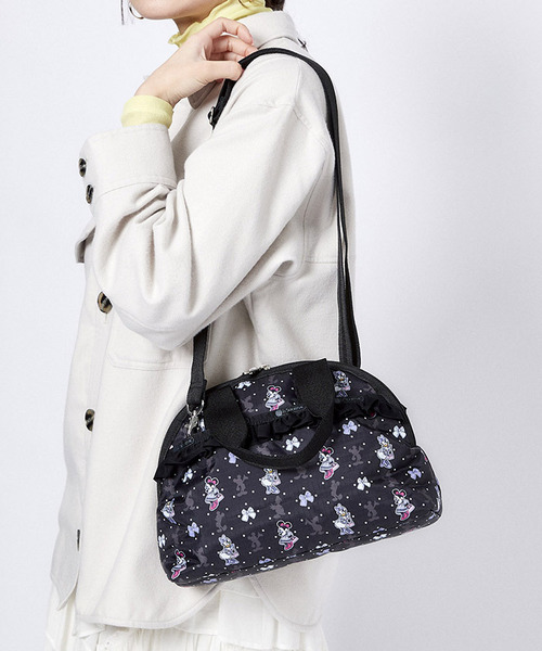 RUFFLE YORK SATCHEL ミニー＆デイジー ドット ラッフル