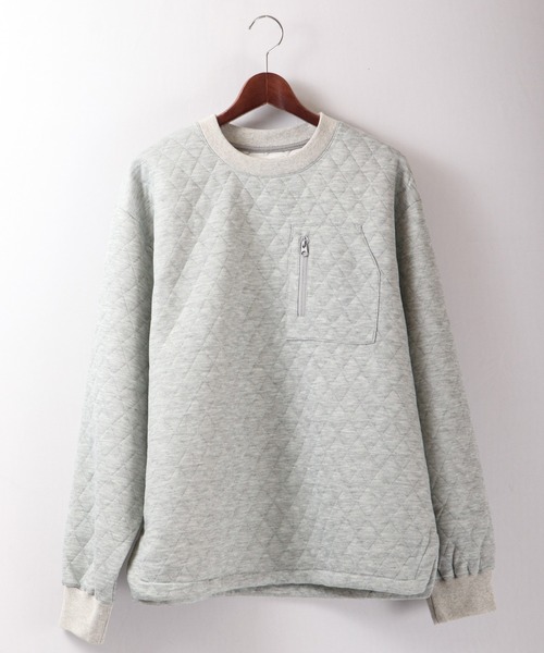 House of Blues（ハウスオブブルース）の「キルティング天竺ポケット付きクルーネック（スウェット・メンズ・ブラック/グレー・M/L）」の15枚目の写真