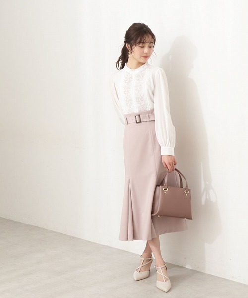PROPORTION BODY DRESSING(プロポーションボディドレッシング)の「フロント刺繍ブラウス / 1212110206(シャツ/ブラウス・レディース・ライトグリーン/ピンク/ホワイト系その他・SMALL/MEDIUM)」の16枚目の写真