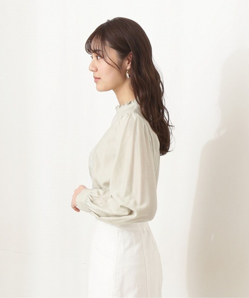 PROPORTION BODY DRESSING(プロポーションボディドレッシング)の「フロント刺繍ブラウス / 1212110206(シャツ/ブラウス・レディース・ライトグリーン/ピンク/ホワイト系その他・SMALL/MEDIUM)」の20枚目の写真