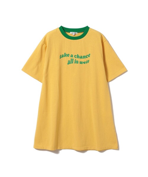 B:MING by BEAMS（ビーミングバイビームス）の「B:MING by BEAMS / ワイドリンガー ワンピース（100~130cm）（ワンピース・キッズ・オフホワイト/イエロー・100/110/120/130）」の18枚目の写真