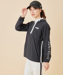 JUN&ROPE' | 【撥水】【接触冷感】アノラックロゴ入りフーディーブルゾン(その他アウター)