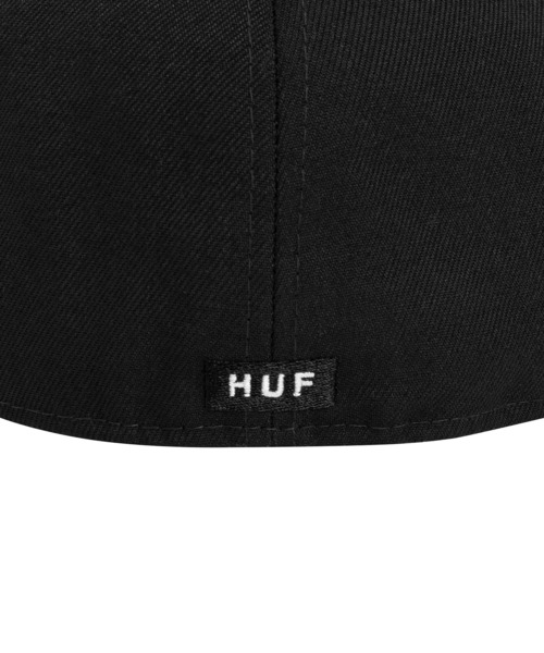 NEW ERA（ニューエラ）の「HUF x NEW ERA CLASSIC H CAP/ HUF キャップ ニューエラ LP 59FIFTY（キャップ・メンズ・ブラック/ネイビー・7 1/2/7 5/8/7 3/8/7 1/4/7 1/8）」の7枚目の写真