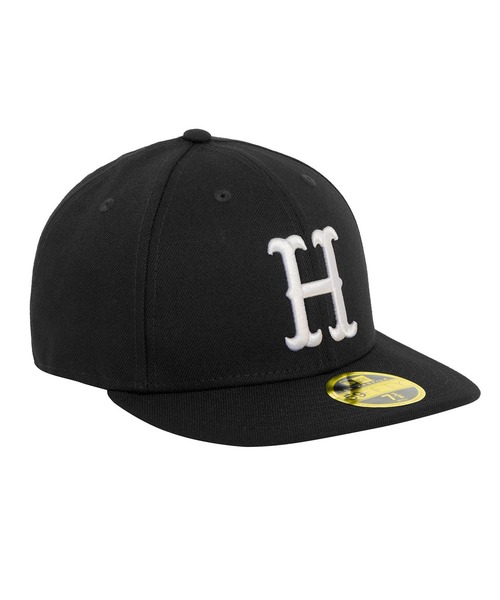 NEW ERA（ニューエラ）の「HUF x NEW ERA CLASSIC H CAP/ HUF キャップ ニューエラ LP 59FIFTY（キャップ・メンズ・ブラック/ネイビー・7 1/2/7 5/8/7 3/8/7 1/4/7 1/8）」の16枚目の写真